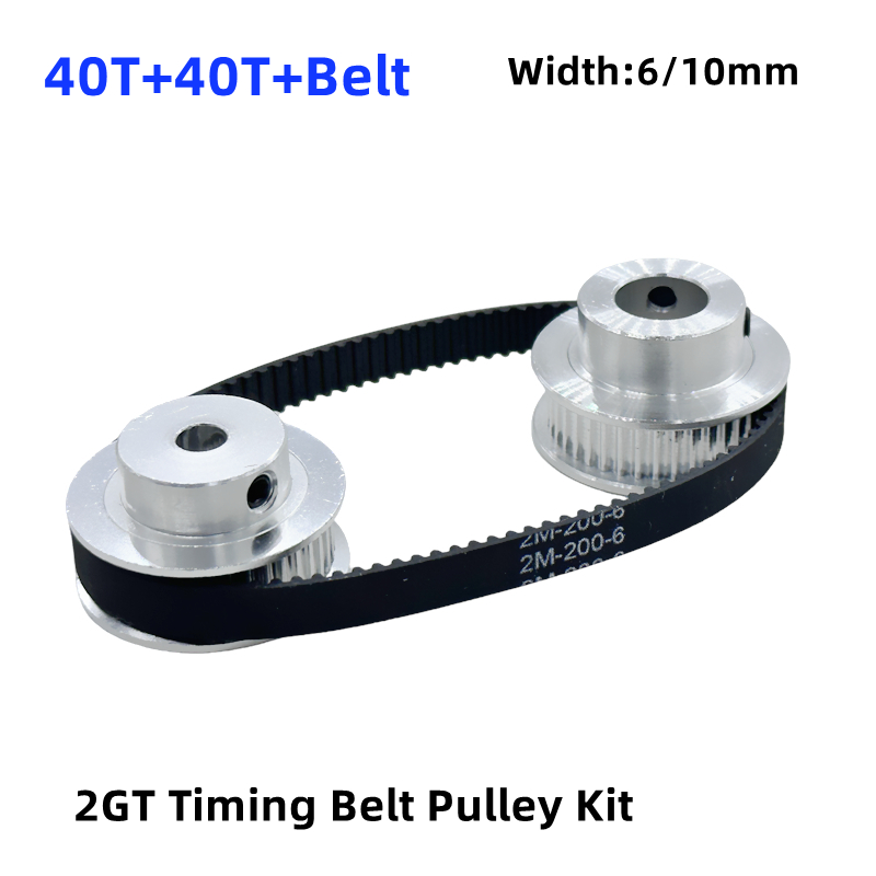 Gt2 Pulley - Juego de polea de correa de