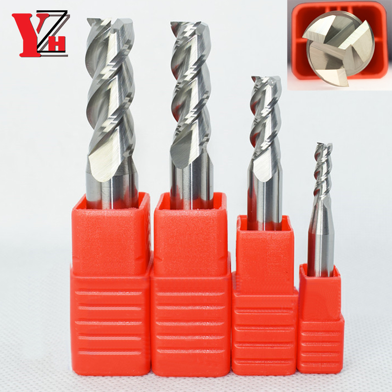 Carbide End Mill - Fresa de extremo YZH HRC60 de