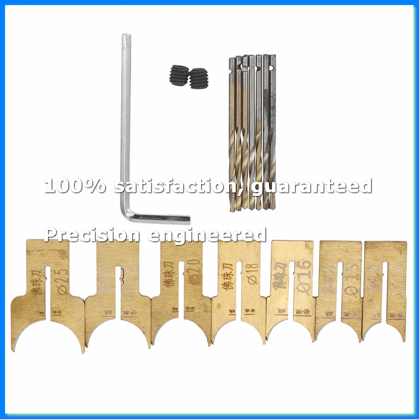 Drill Bit Set - Juego de brocas de carburo cementado