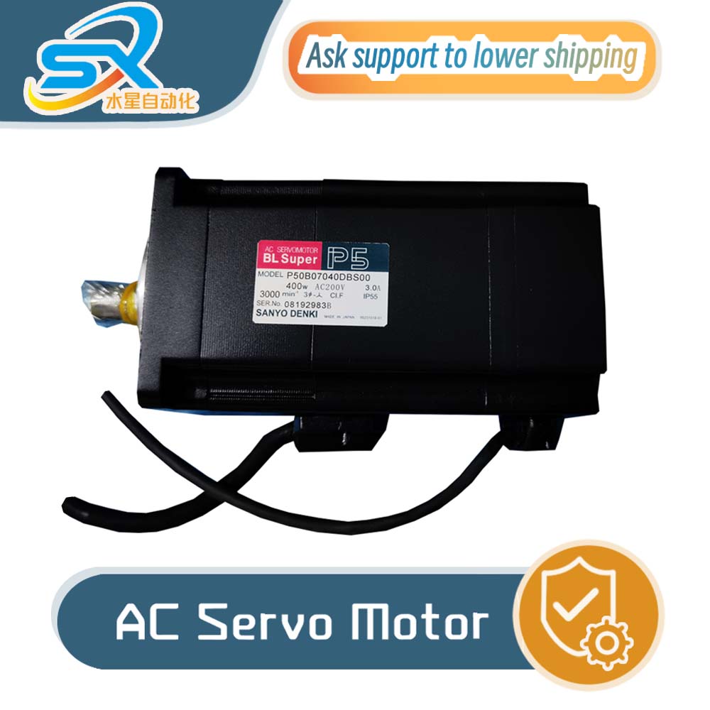 Servo Motor - P50B07040DBS00 400w AC200V SANYO DENKI Servomotor