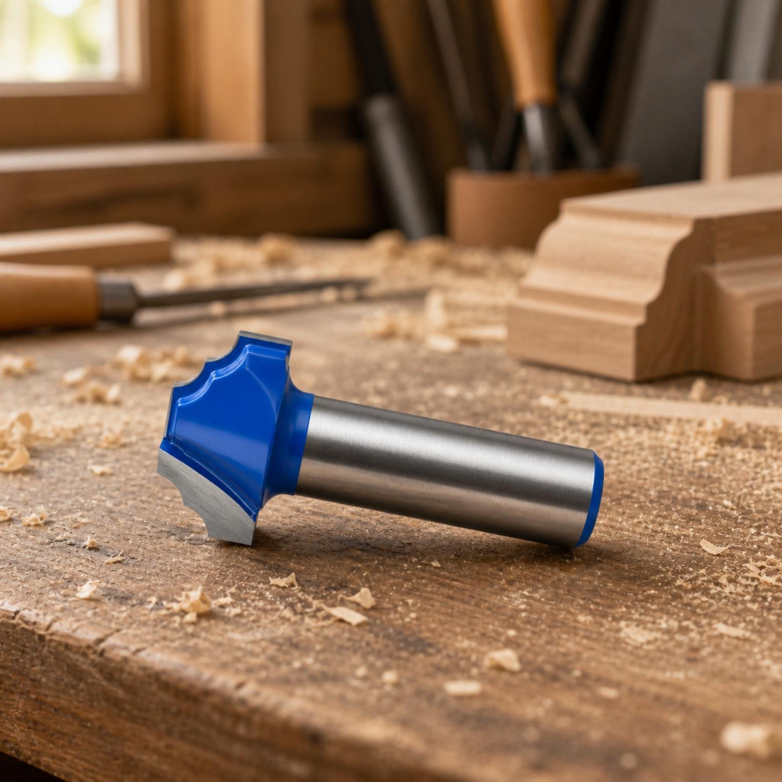 Cnc Bits - Fresa de perfil doble, compatible con