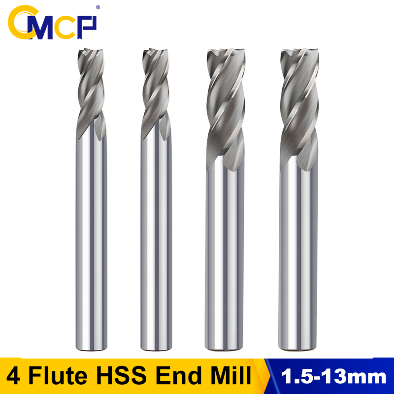 End Mill Set - CMCP Fresa de extremo HSS de
