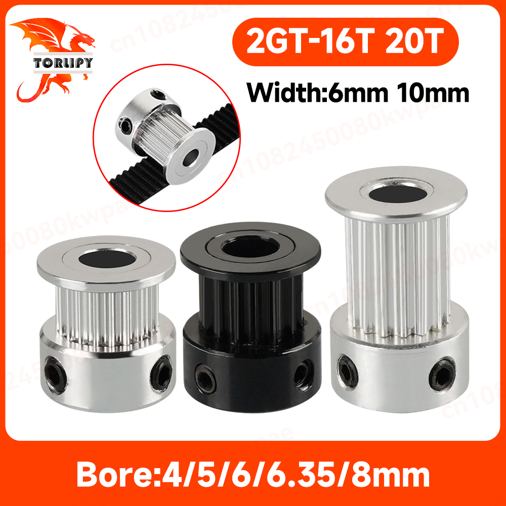 Gt2 Pulley - 1/5/10 Uds GT2 20 dientes 16