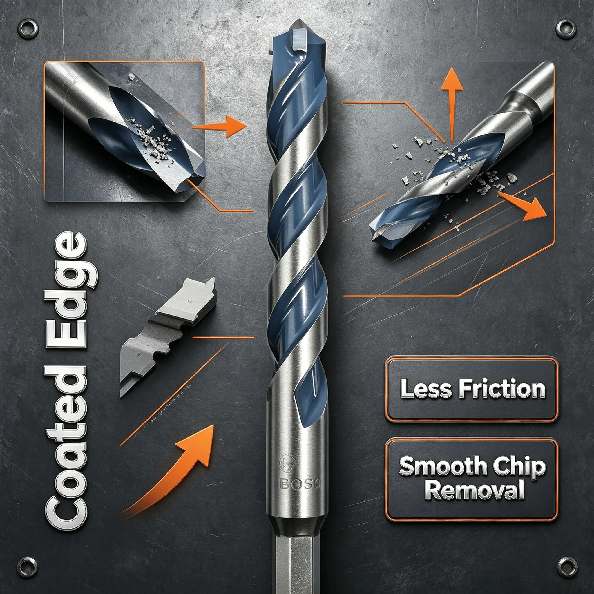Drill Bit Set - Broca multiusos BOSCH EXPERT HEX-9 para