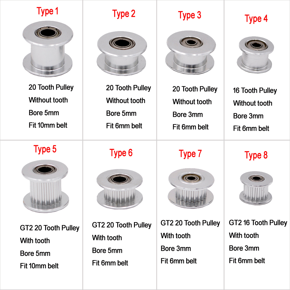 Polea tensora de sincronizació - Gt2 Pulley reseña y precio