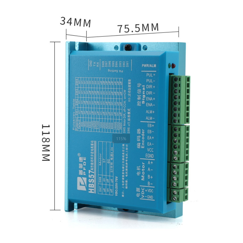 Servocontrolador paso a paso d - Nema23 Stepper reseña y precio