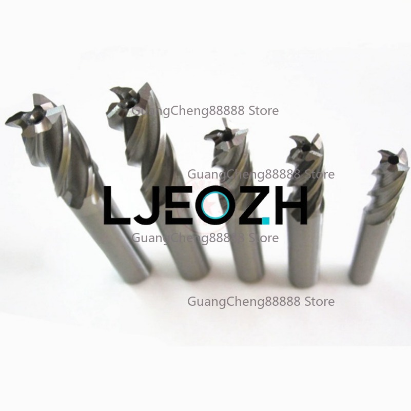 Juego de 5 fresas de acero HSS - End Mill Set reseña y precio