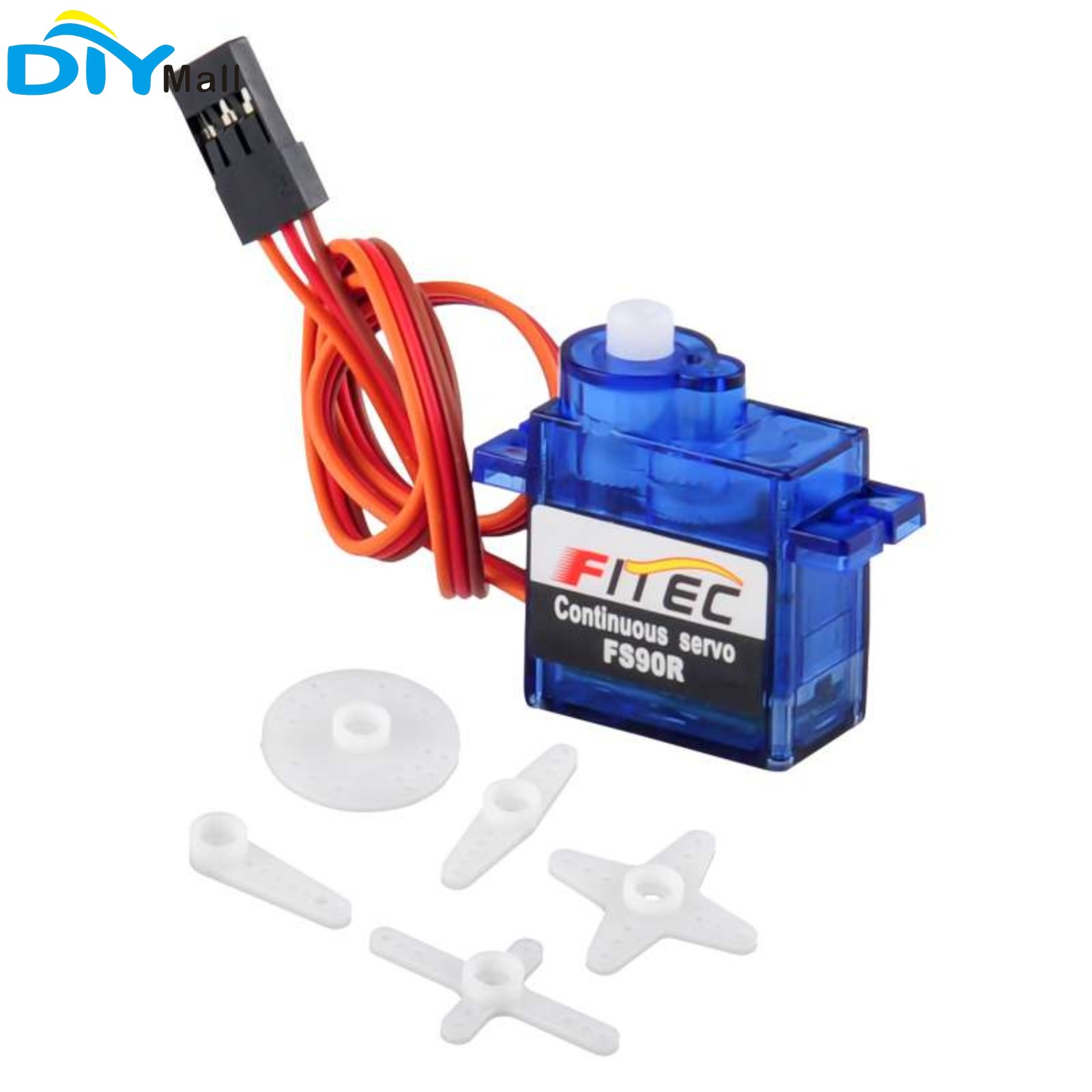 Servo FS90R de 9g, Rotación Co - Servo 9G reseña y precio