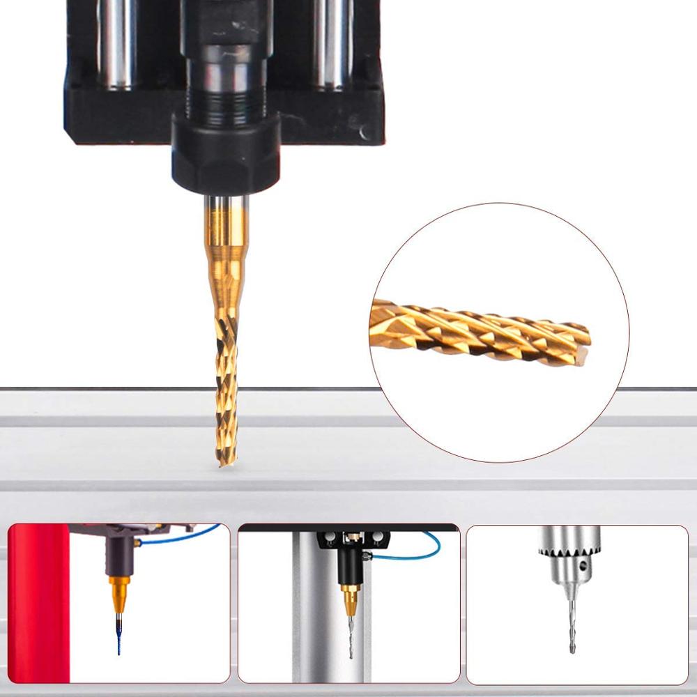 Juego de brocas de grabado Two - End Mill Set reseña y precio