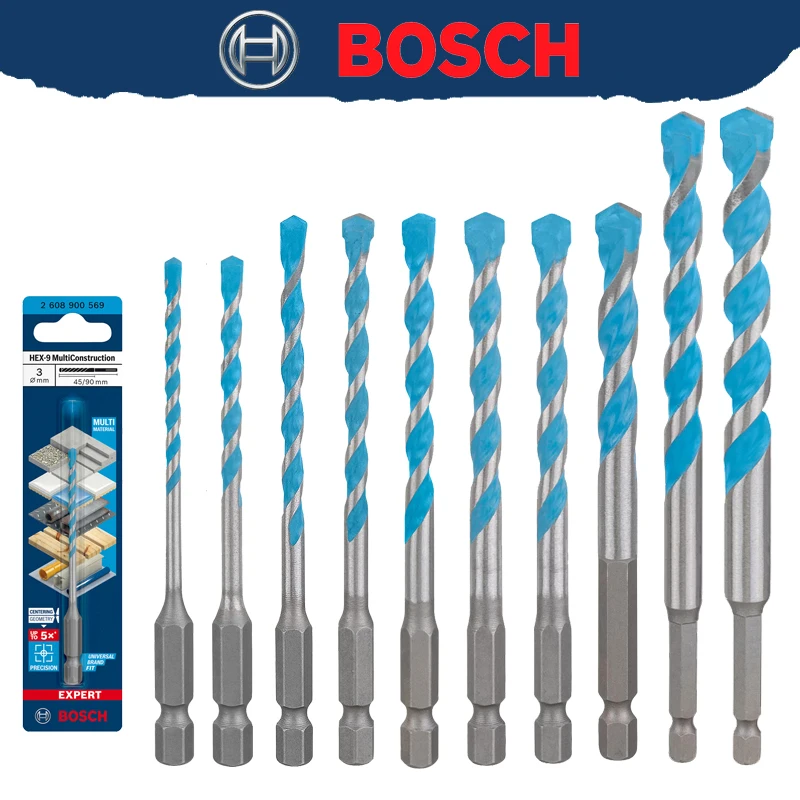 Broca multiconstrucción BOSCH  - Drill Bit Set reseña y precio