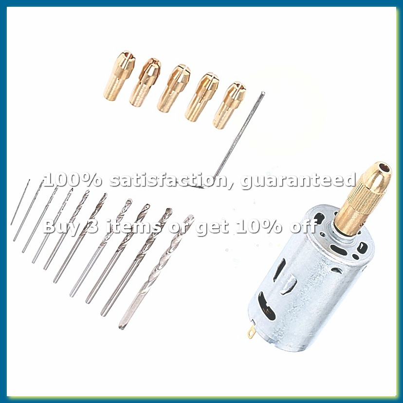 Mini Taladro Eléctrico Portáti - Drill Bit Set reseña y precio