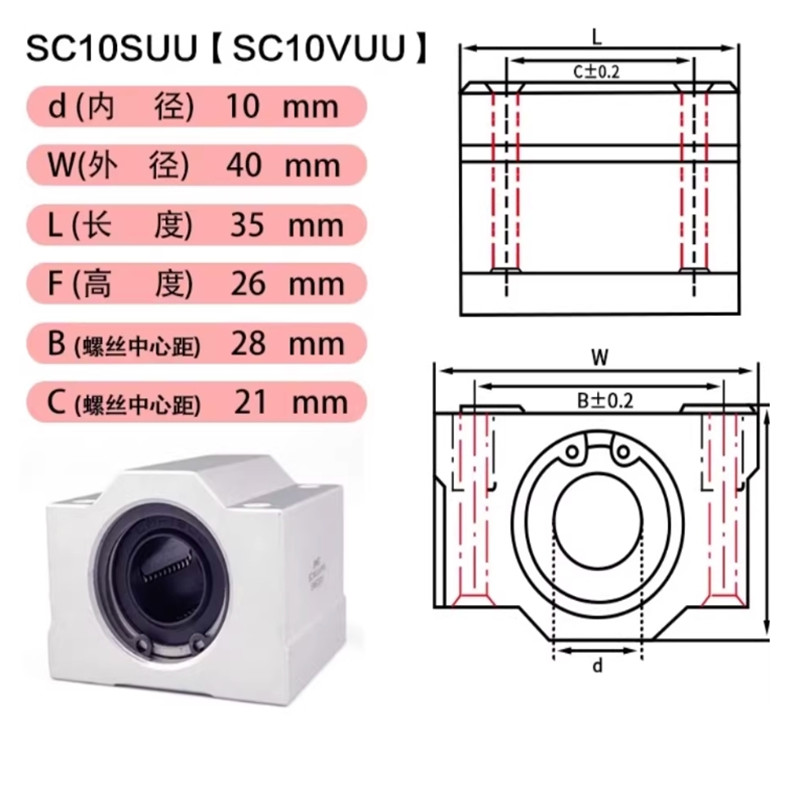 1 unidad SCS6UU SCS8UU SCS10UU - Linear Rod 8Mm reseña y precio