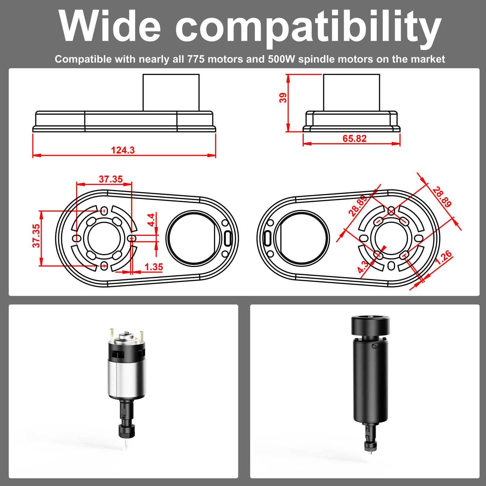 Kit de Aspiración CNC M1, Cole - Spindle Motor reseña y precio