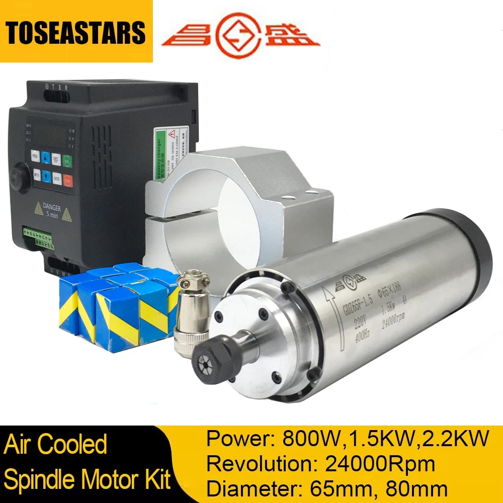 Kit de motor de husillo refrig - Water Cooled Spindle reseña y precio